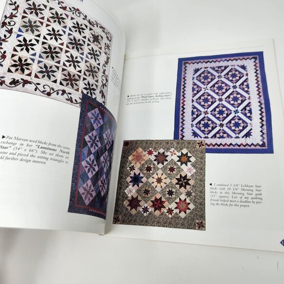 LeMoyne Stars Made Easy Quilting Book By Sharyn Squier Craig, Vintage - Picture 8 of 9